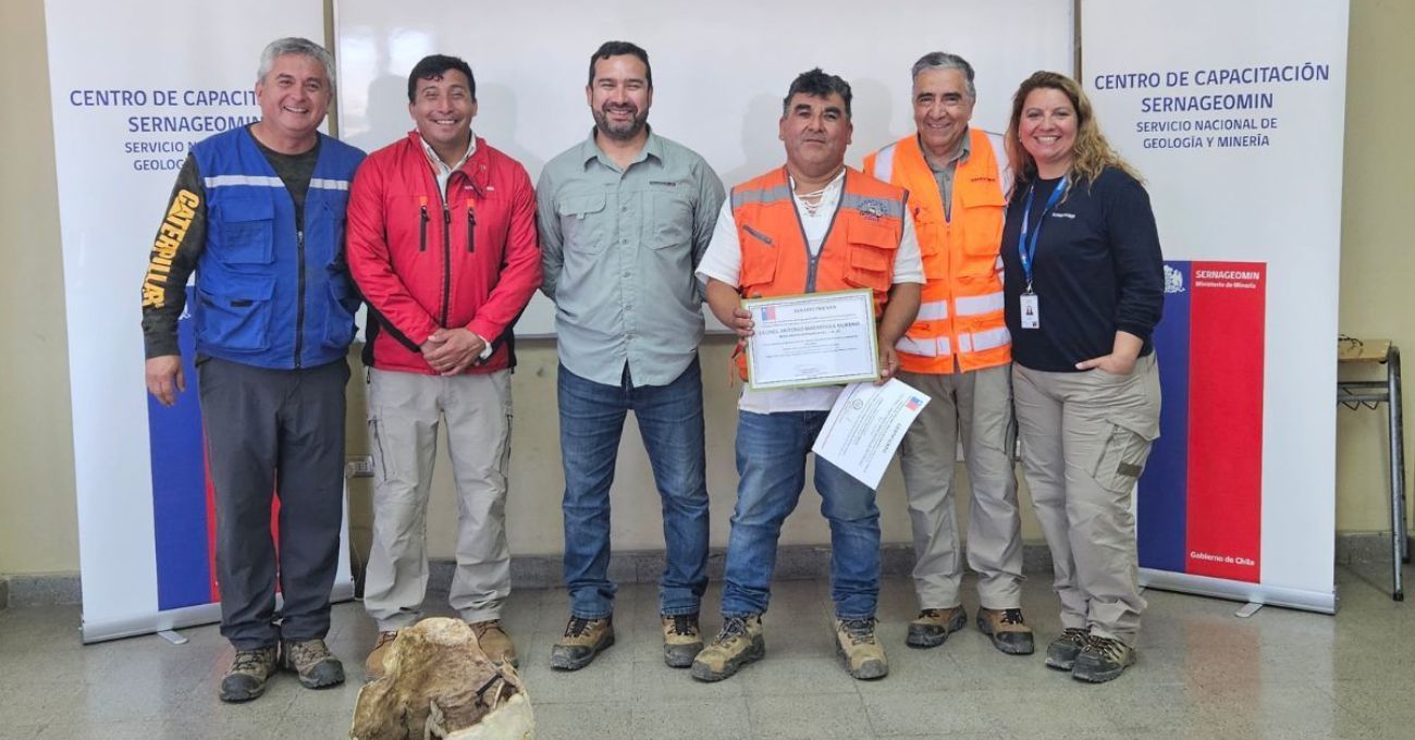 Pequeños mineros de la provincia de Huasco se certifican en Seguridad minera