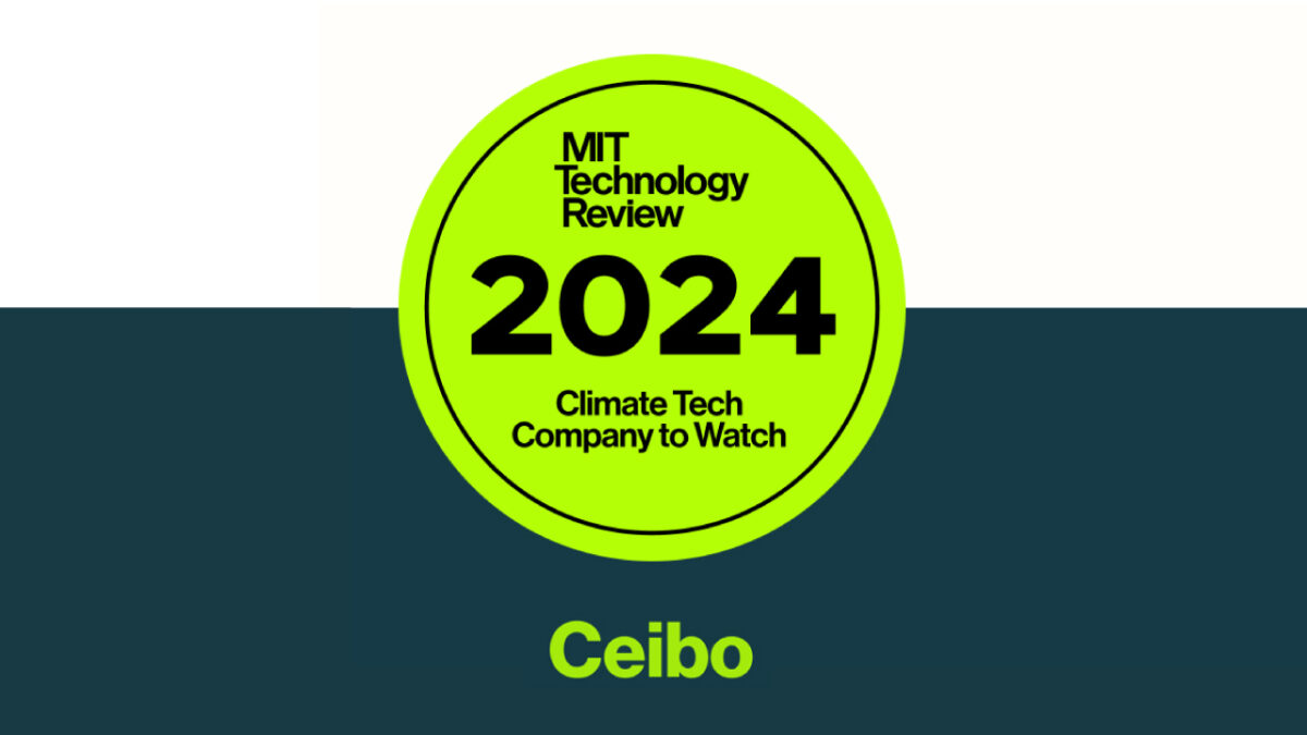 MIT Technology Review nombra a Ceibo como una de las firmas líderes a nivel mundial en la lucha contra el cambio climático