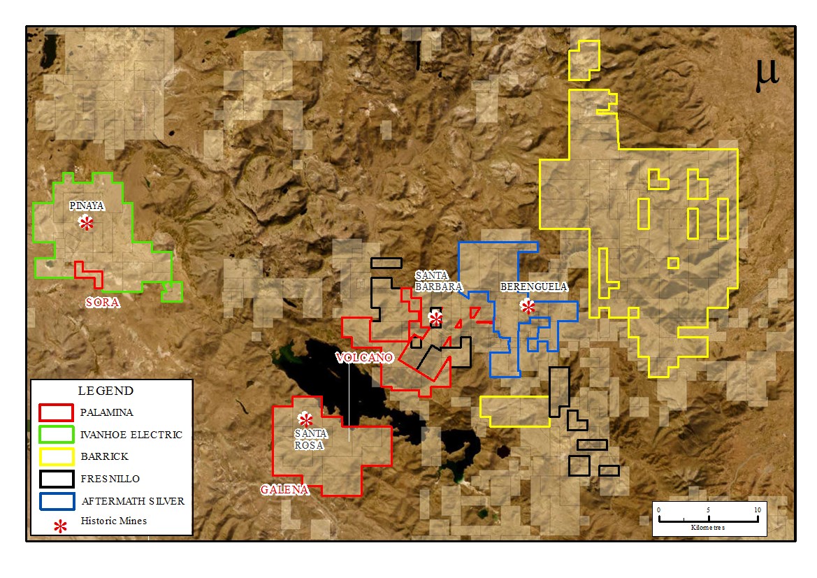 Perú: Palamina Inicia Programa de Muestreo de Suelos Luego de Completar Estudio de Teledetección en el Proyecto de Cobre Galena Silver