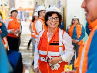 Ministra de Minería inspecciona tecnologías sostenibles en Sierra Gorda SCM