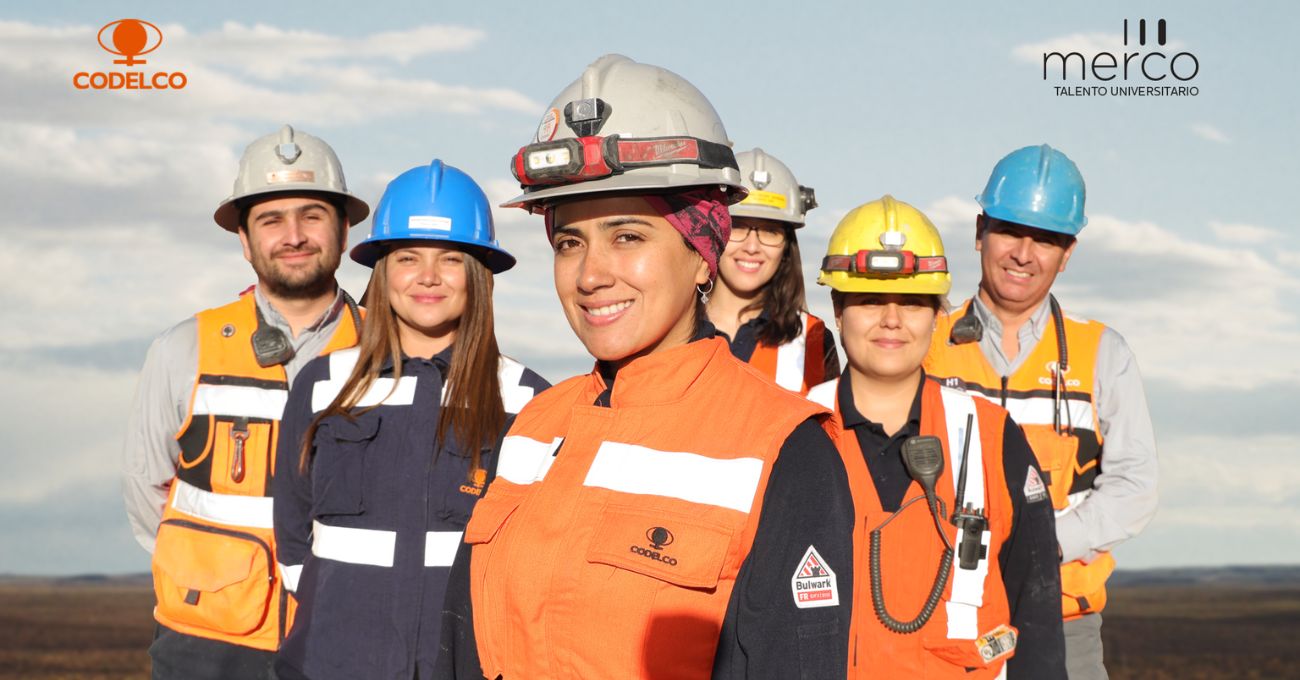 Codelco vuelve a posicionarse como la empresa más atractiva para trabajar entre los estudiantes de educación superior de Chile