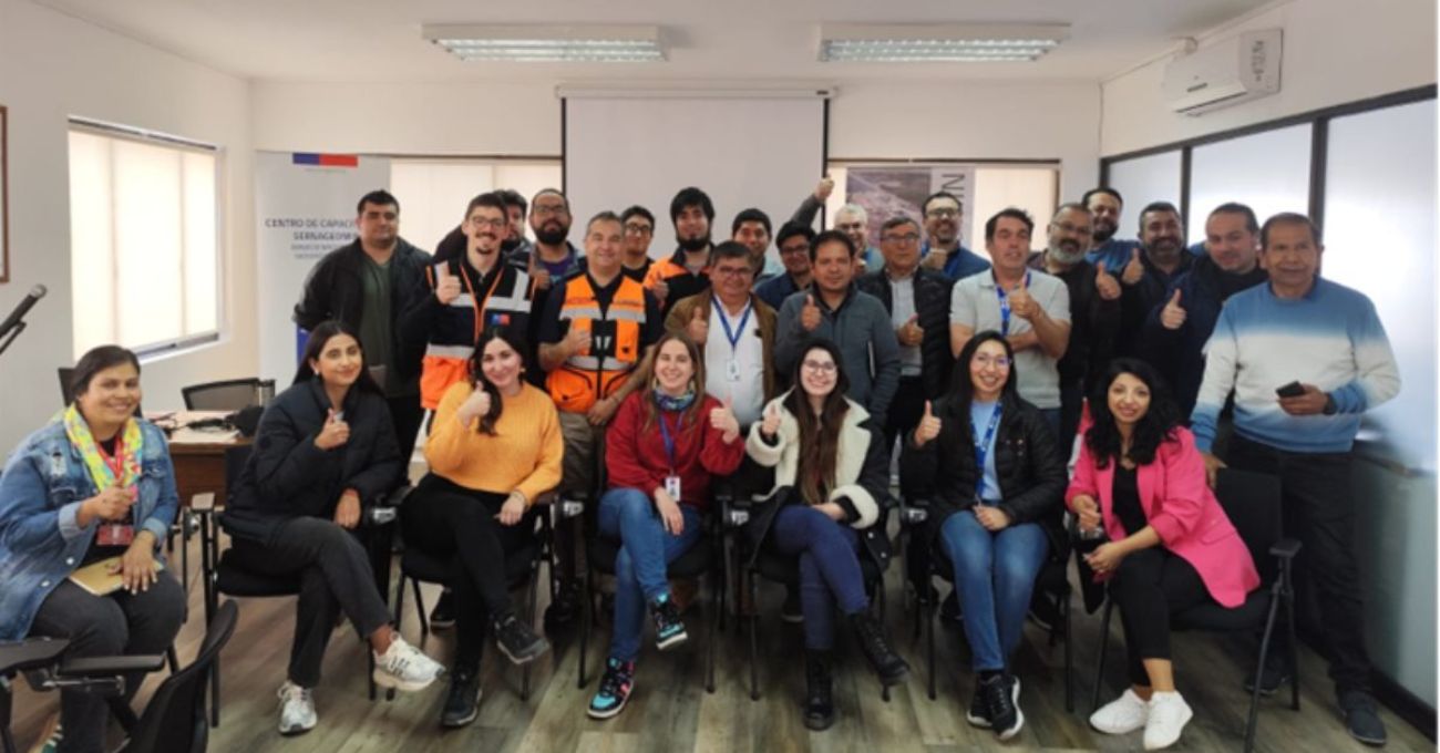 Fortaleciendo la prevención: Sernageomin capacita a respondedores locales en Coquimbo