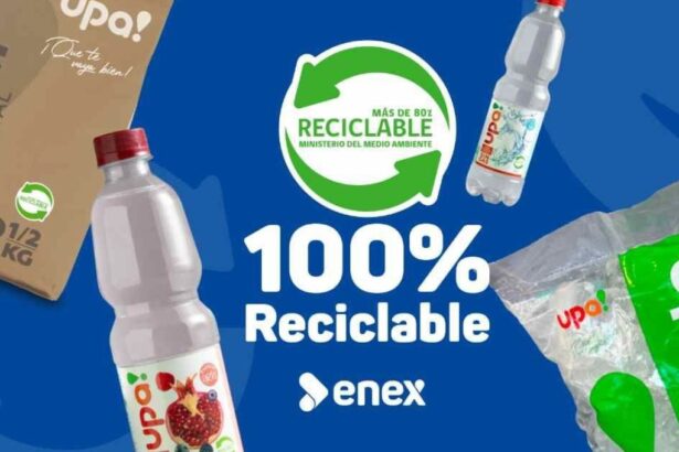 Enex avanza hacia la sostenibilidad con envases reciclables en Chile