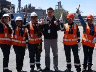 Trabajadores de Chuquicamata celebran 72 años de la Fundición