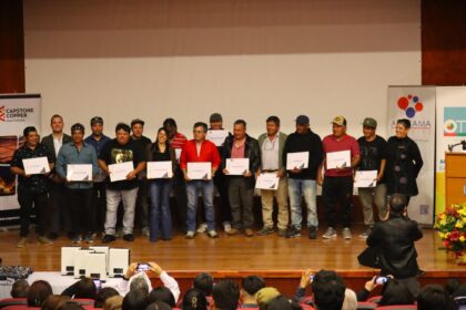 Capstone Copper apoyó certificación de pescadores de Chañaral en mantención y reparación de motores fuera de borda 