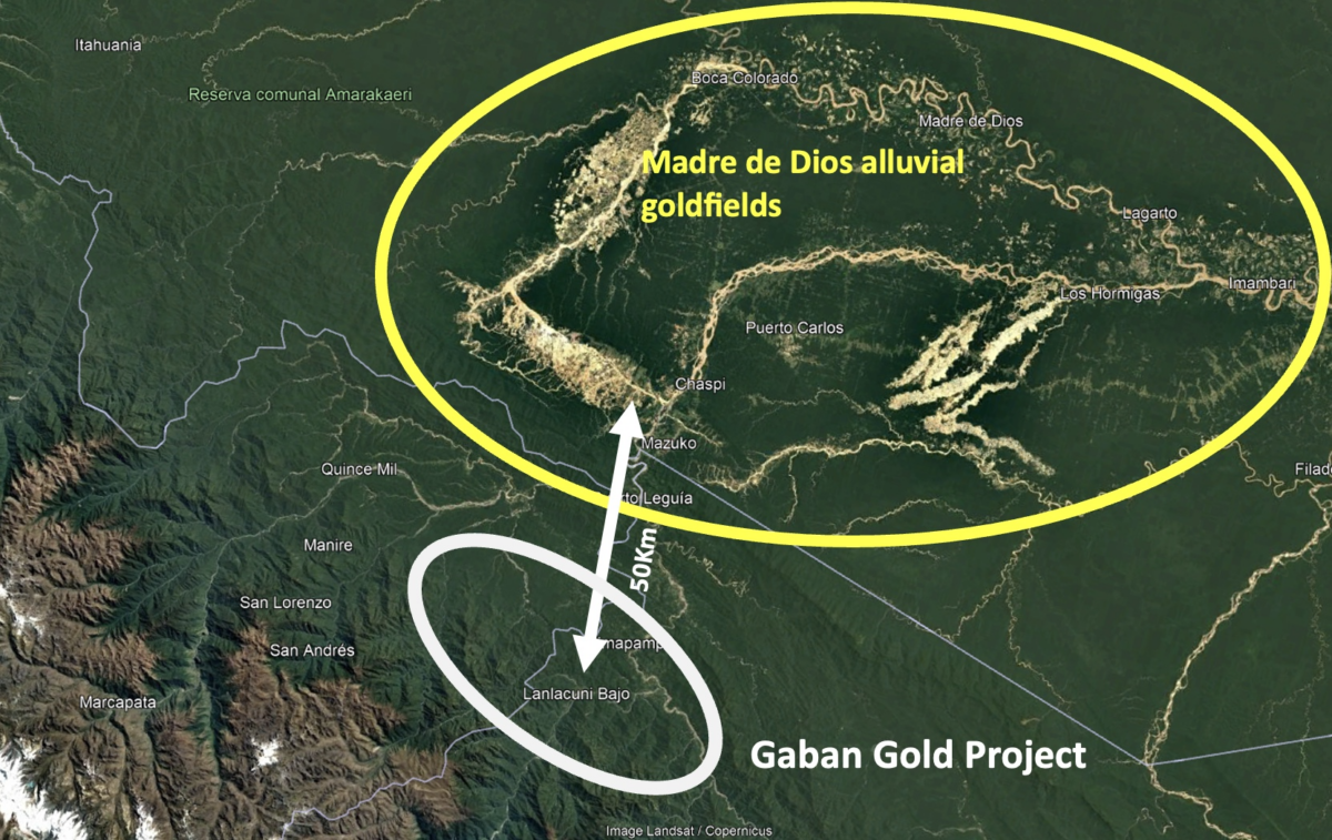 Winshear Gold completa 1.005 metros de perforación en cuatro pozos de perforación diamantina en el proyecto de oro Gaban en Perú