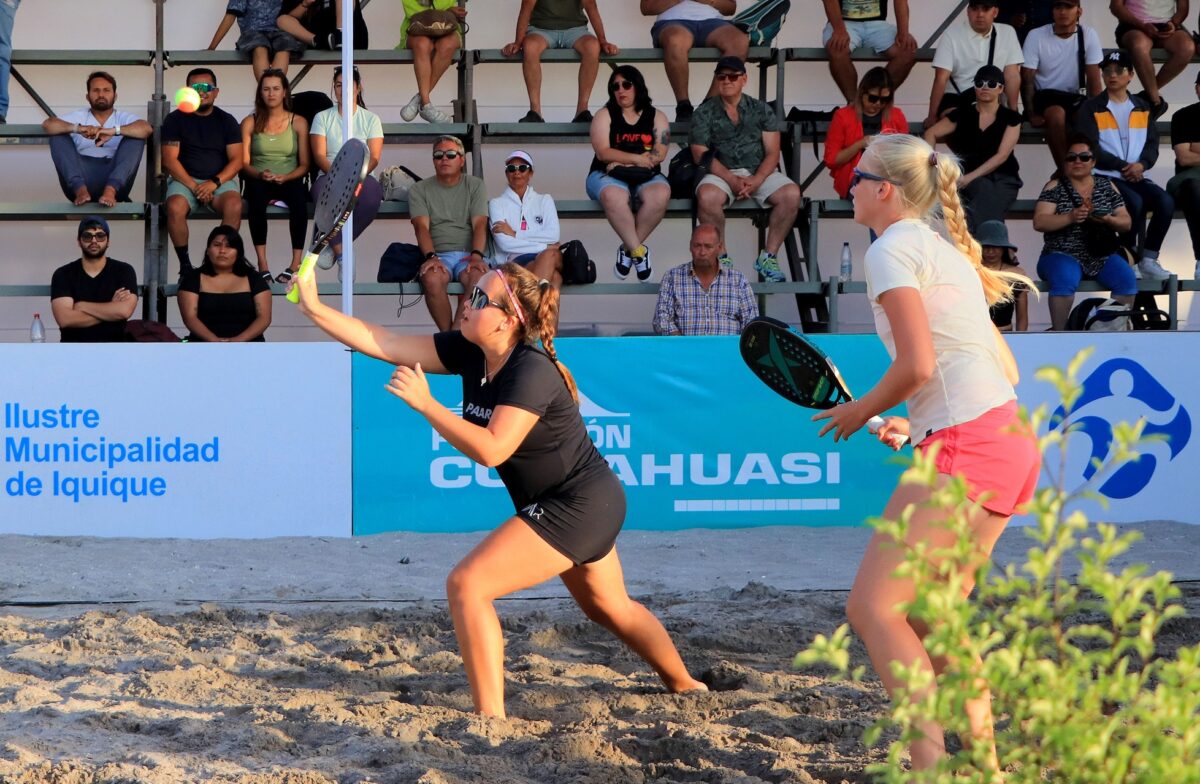 Campeonato mundial de tenis playa BT200 se despidió de Iquique con amplio marco de público en cada jornada