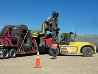 Minera Candelaria logra reciclar neumáticos con éxito, protegiendo el medio ambiente