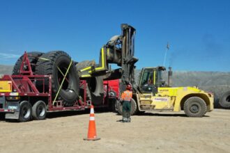 Minera Candelaria logra reciclar neumáticos con éxito, protegiendo el medio ambiente