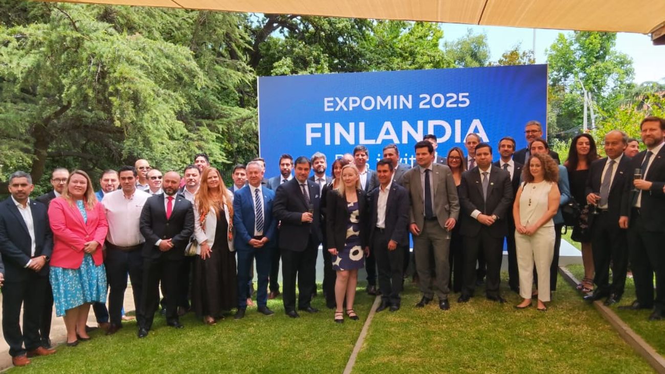 Expomin 2025: Chile y Finlandia Innovan en Minería con el Nuevo Clúster "Mining Finland