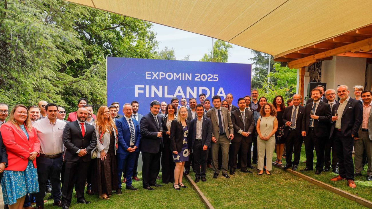 Finlandia, país invitado especial en Expomin 2025 con 15 empresas expositoras