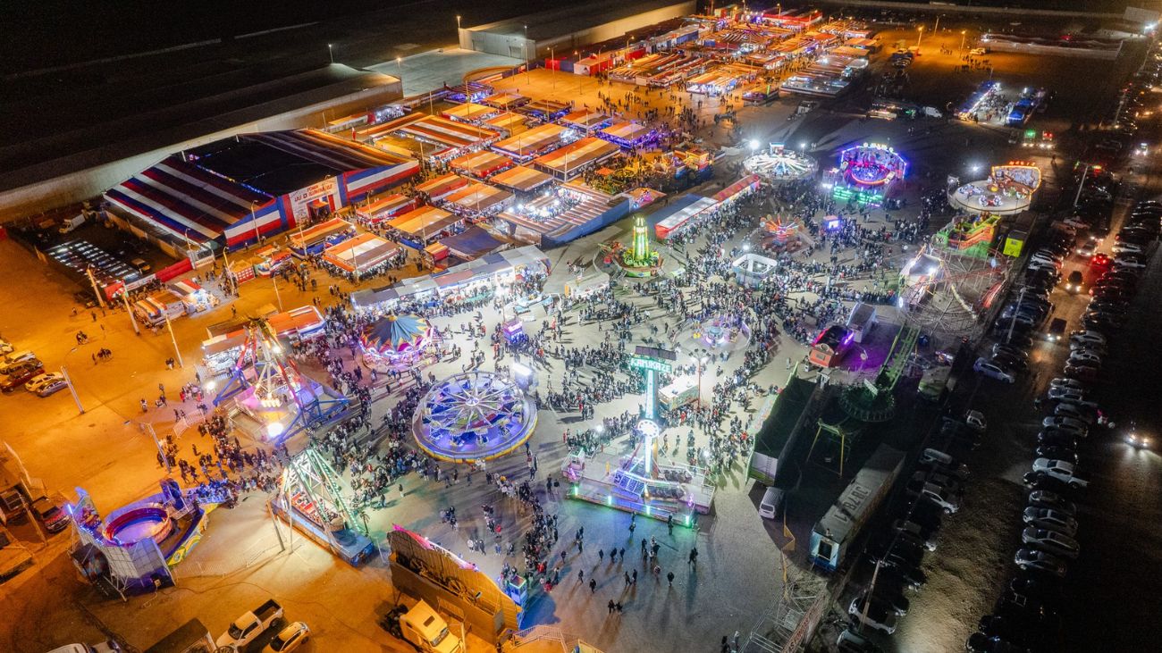 Más de 10,000 antofagastinos celebran en el Recinto Ferial AIA con eventos familiares y navideños