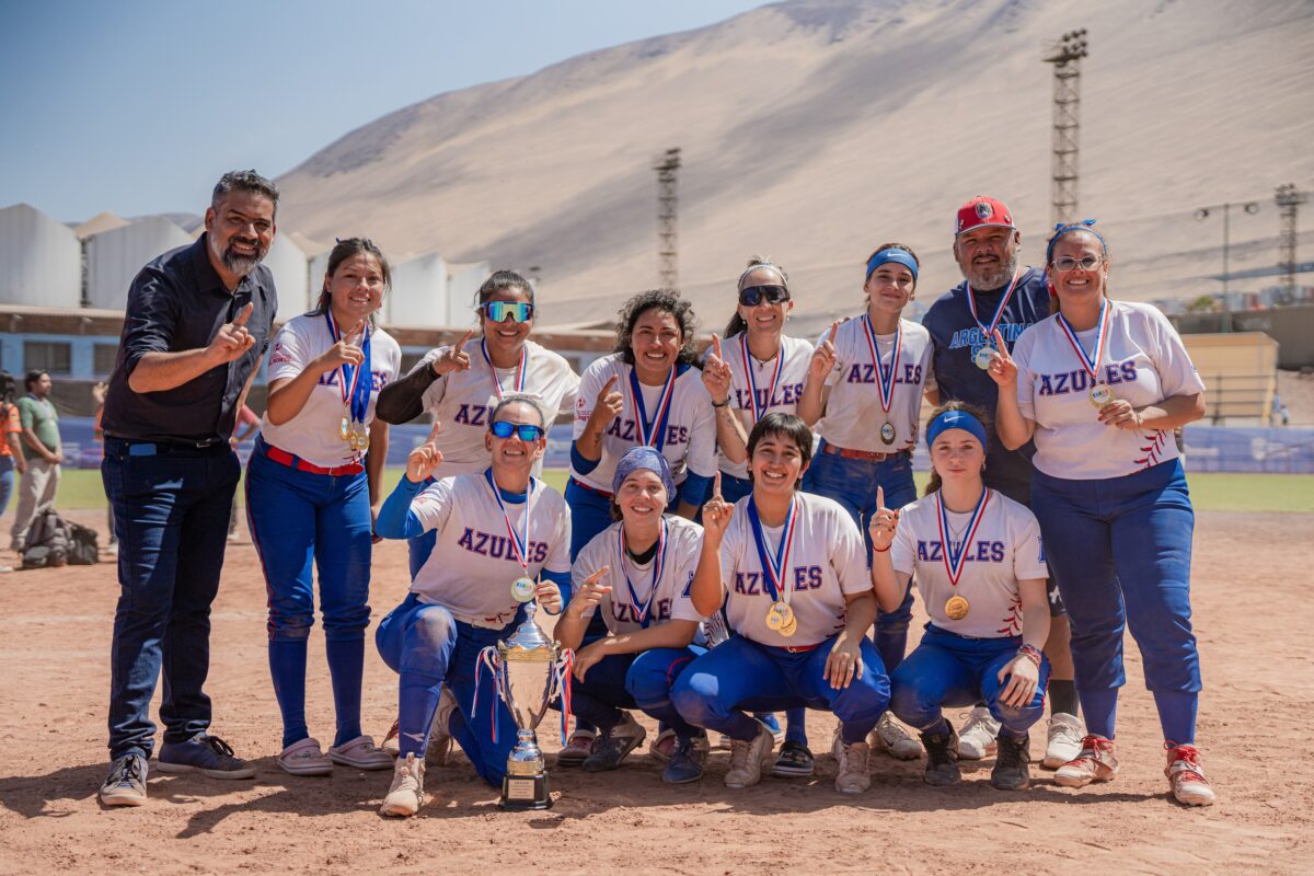 Las Azules de Argentina se quedan con el triunfo en IV torneo internacional femenino de sóftbol