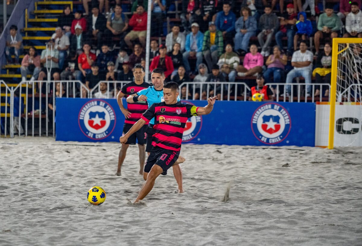 Cuadrangular Internacional Fútbol Playa Iquique se disputará en Arena Cavancha