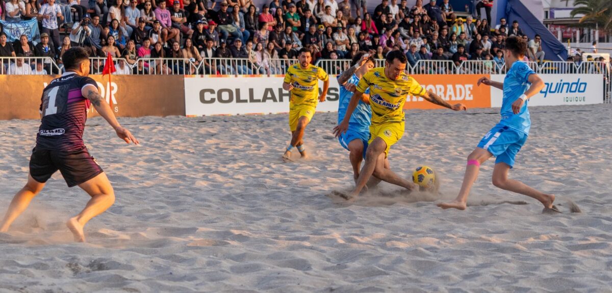 Cuadrangular Internacional Fútbol Playa Iquique se disputará en Arena Cavancha