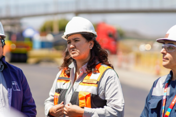 Pavimento con escoria de cobre en Codelco: avance hacia sostenibilidad.