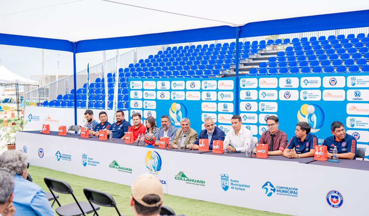 Copa América Fútbol Playa 2025 se disputará por primera vez en Iquique