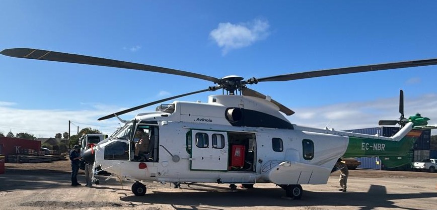 Aeronaves de alto impacto: Aircranes y Superpumas refuerzan la batalla contra el fuego en Chile