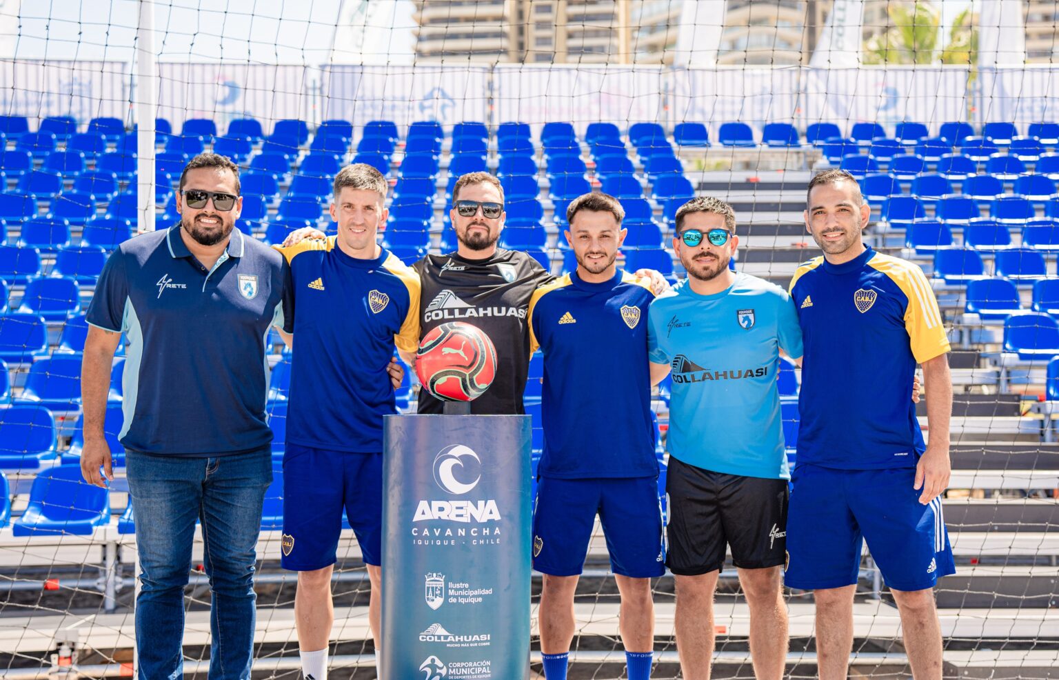 Arena Cavancha de Iquique da el vamos a Cuadrangular Internacional de Fútbol Playa 2025