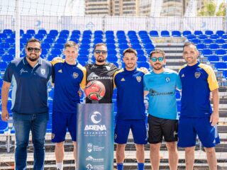 Arena Cavancha de Iquique da el vamos a Cuadrangular Internacional de Fútbol Playa 2025