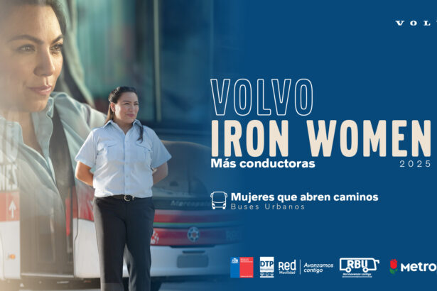 Volvo Chile lanza convocatoria 2025 de “Iron Women Más Conductoras de Buses” para impulsar la participación de mujeres en el transporte público metropolitano