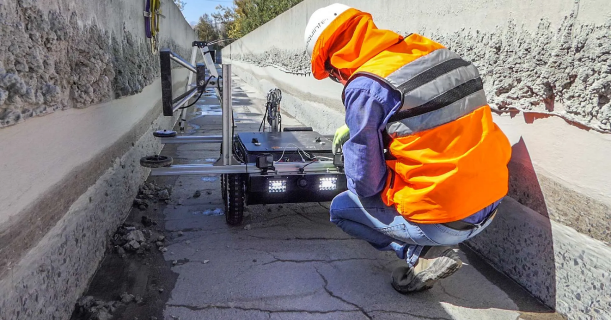 Robot inspecciona 40 km de canaleta en Codelco El Teniente: avances tecnológicos.