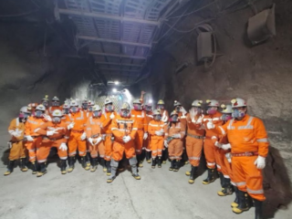 Estudiantes de liceos técnicos fortalecen su formación en minería subterránea