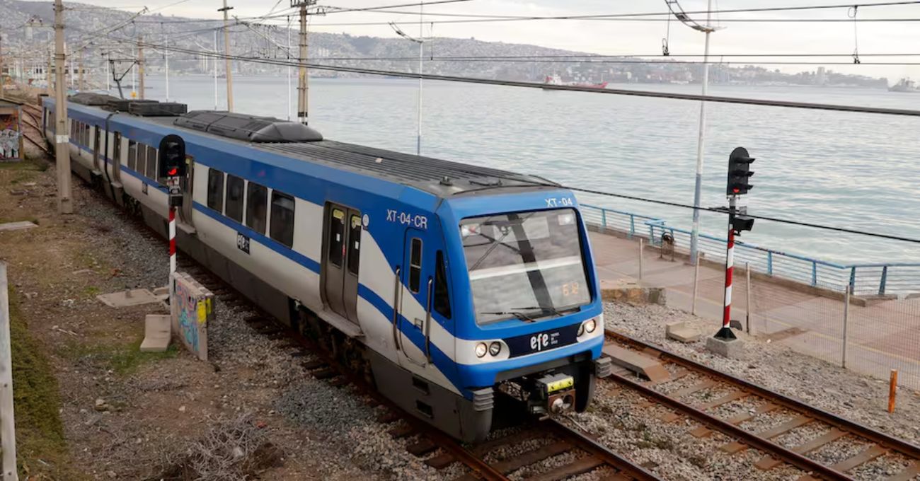 Tren Santiago-Valparaíso avanza en etapa clave: inversión supera los 3.800 millones de dólares