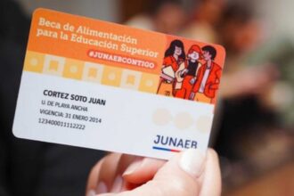 JUNAEB incrementa beca de alimentación universitaria en $3.000 para 2025