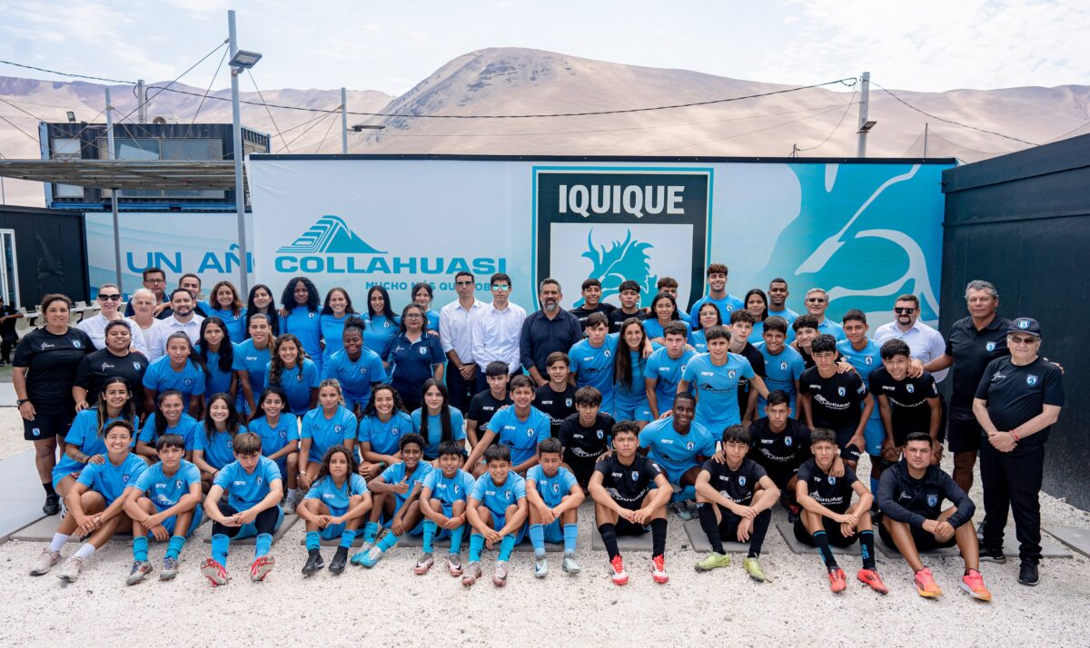 Collahuasi renueva compromiso con fútbol juvenil y femenino de Deportes Iquique