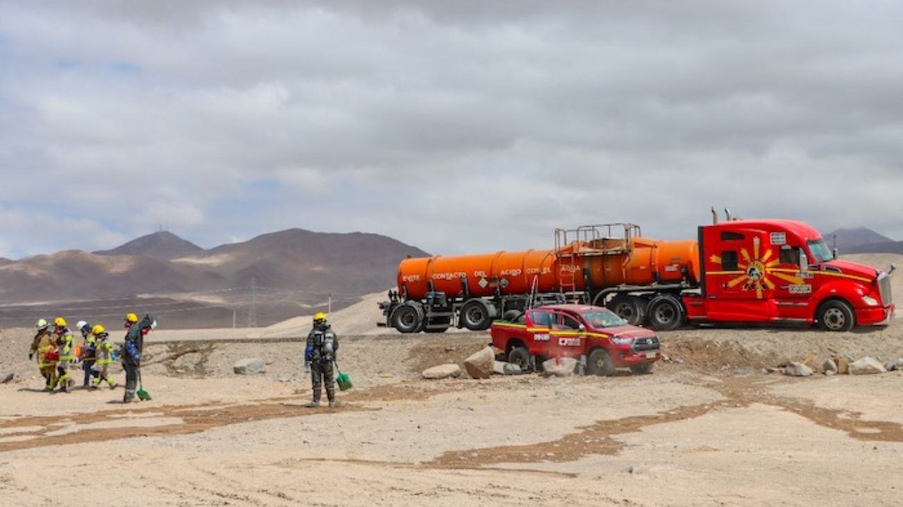 Simulacro de Emergencia en Codelco: Coordinación Exitosa en Derrame de Ácido Sulfúrico en Calama