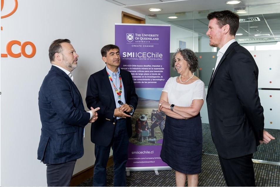 Codelco y prestigioso centro de investigación de la Universidad de Queensland firman acuerdo para desarrollar proyectos en minería sustentable