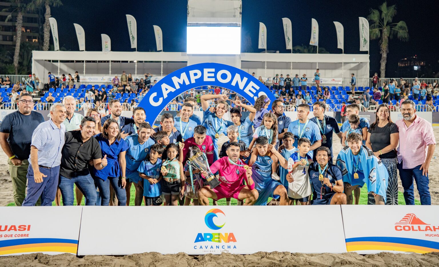 Deportes Iquique se corona campeón de la “Copa Collahuasi” fútbol playa 2025