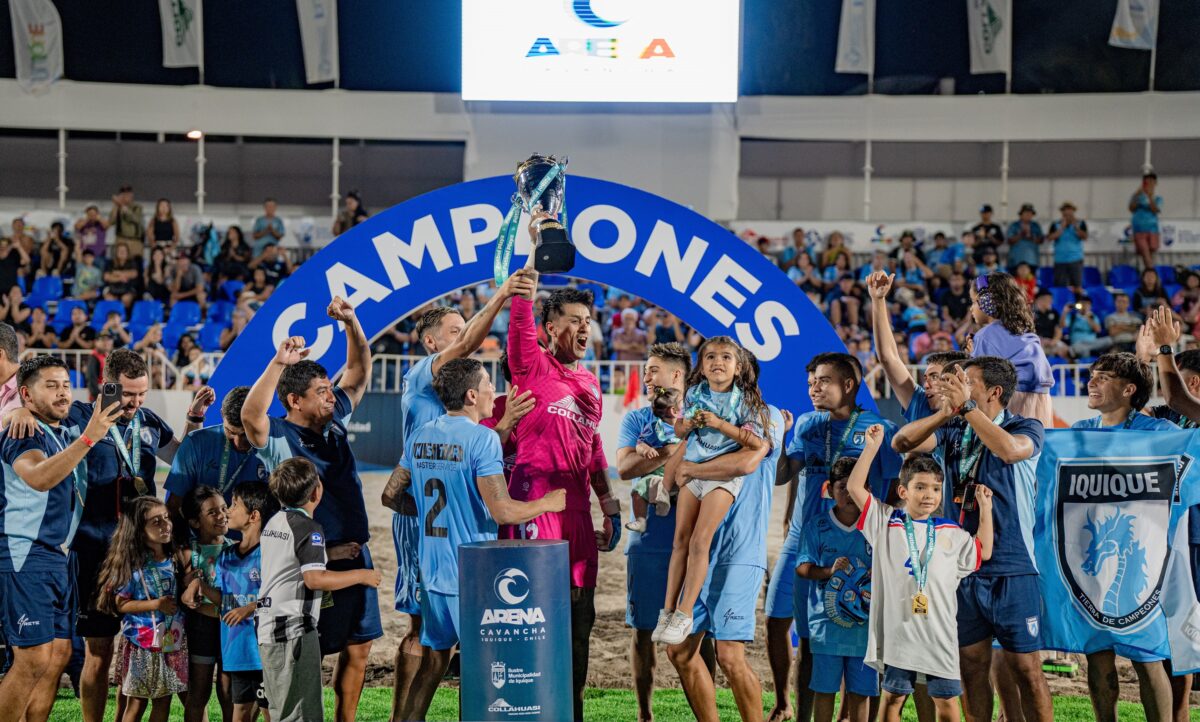 Deportes Iquique se corona campeón de la “Copa Collahuasi” fútbol playa 2025