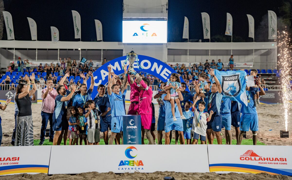 Deportes Iquique se corona campeón de la “Copa Collahuasi” fútbol playa 2025