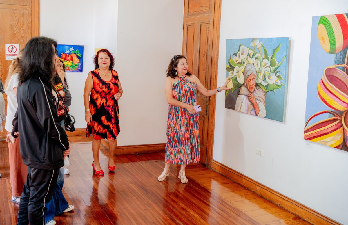 “Pasión por la Pintura” es visitada por más de mil 600 personas en Sala de Arte Casa Collahuasi