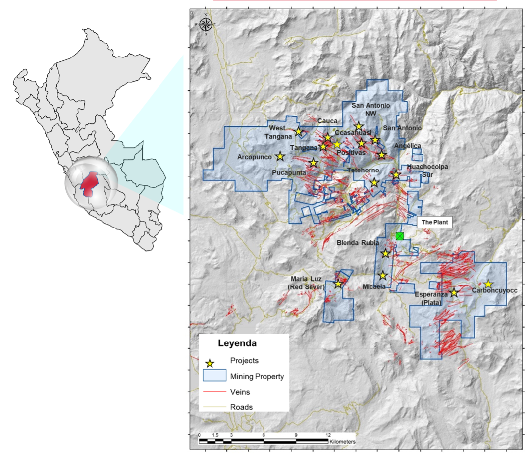 Perú: Silver X Mining Anuncia Aumento Significativo en la Estimación de Recursos Minerales para el Proyecto Nueva Recuperada, Incluyendo Recursos Adicionales de Alta Ley en la Unidad Minera del Plata