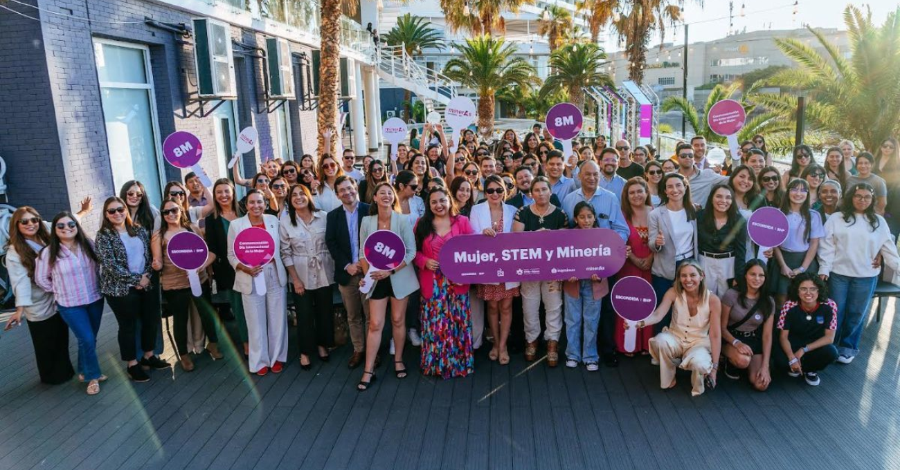 Escondida lanza programa “Mujer, STEM y Minería” para igualdad de género