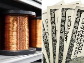 Dólar Retrocede Cerca de $10 y el Cobre Alcanza su Mayor Precio en 9 Meses ante Posibles Aranceles de Trump