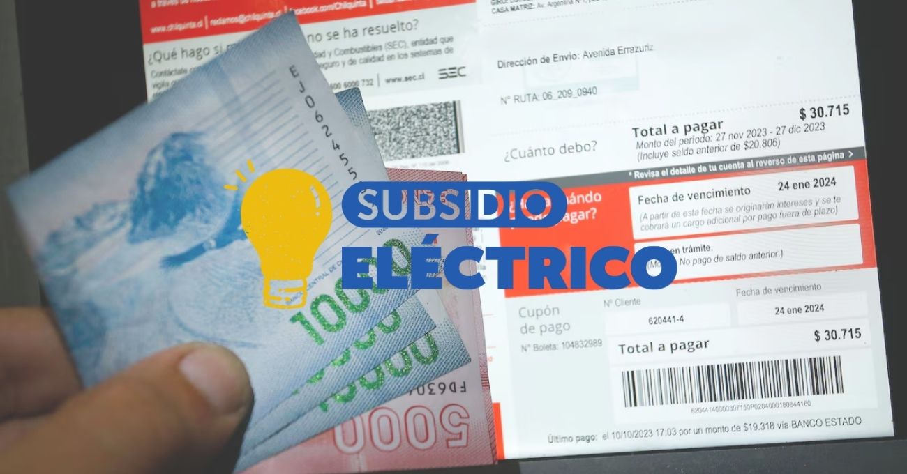 Subsidio Eléctrico 2025: conoce la nueva fecha de postulación y los montos disponibles