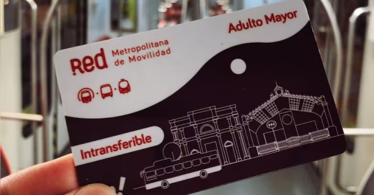 Así puedes obtener gratis la Tarjeta Bip! Adulto Mayor y viajar por solo $370