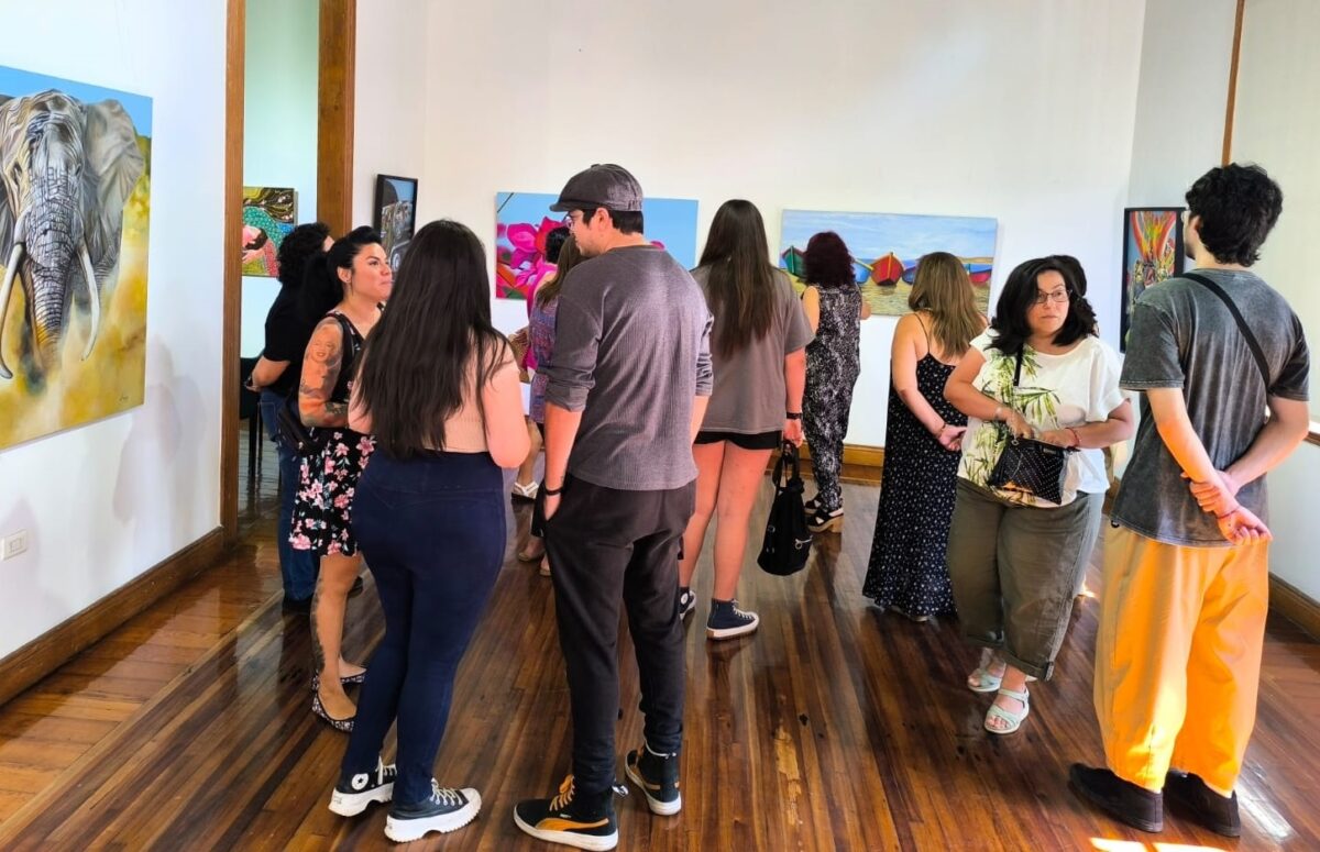 Exposición “Pasión por la Pintura” congregó más de 3 mil 200 visitantes en Sala de Arte Collahuasi este verano